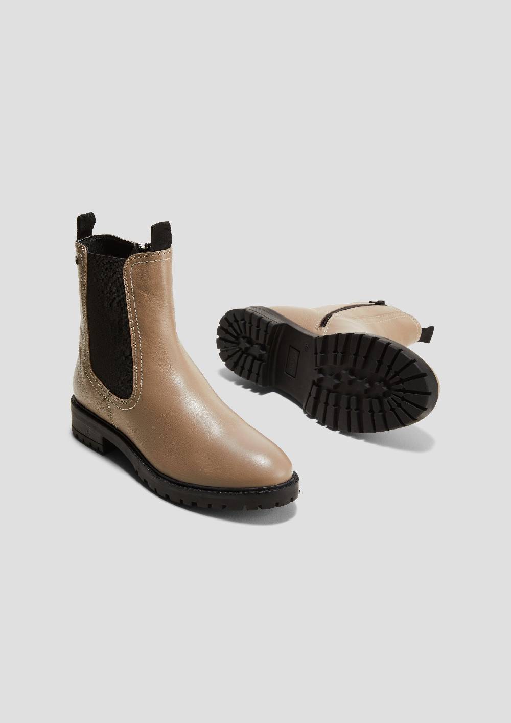 S.Oliver Chelsea Boots Aus Schafsleder