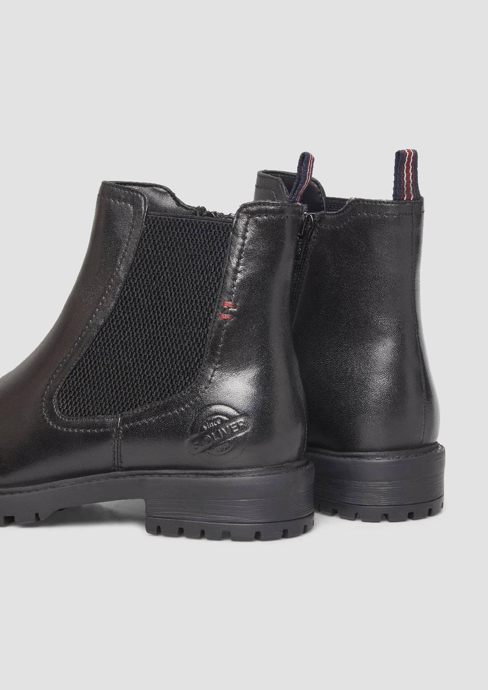 S.Oliver Chelsea Boots Aus Schafsleder