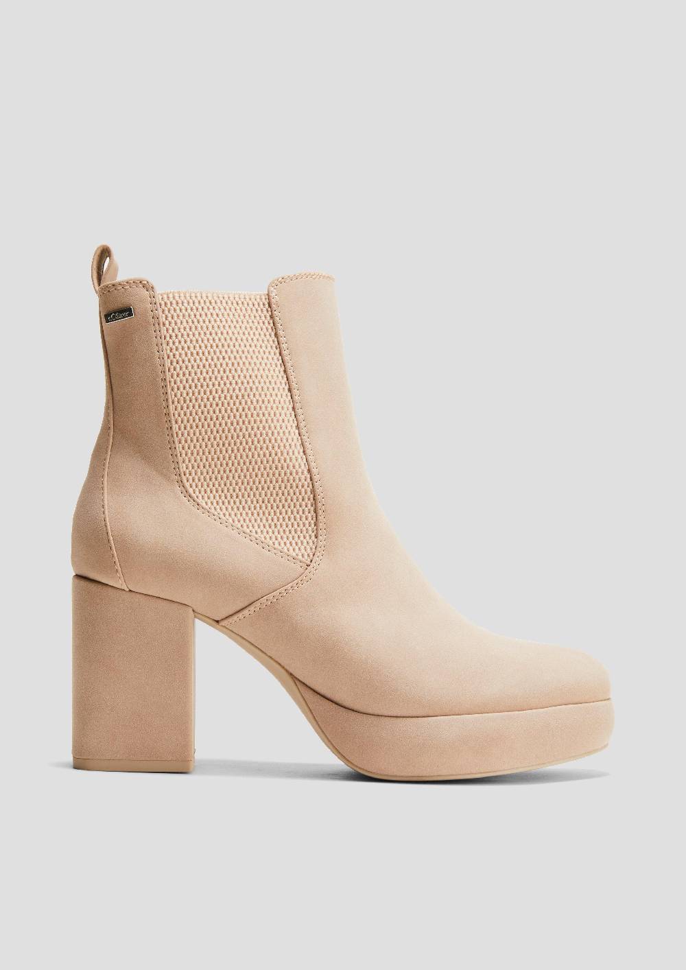 S.Oliver Chelsea Boots Mit Blockabsatz