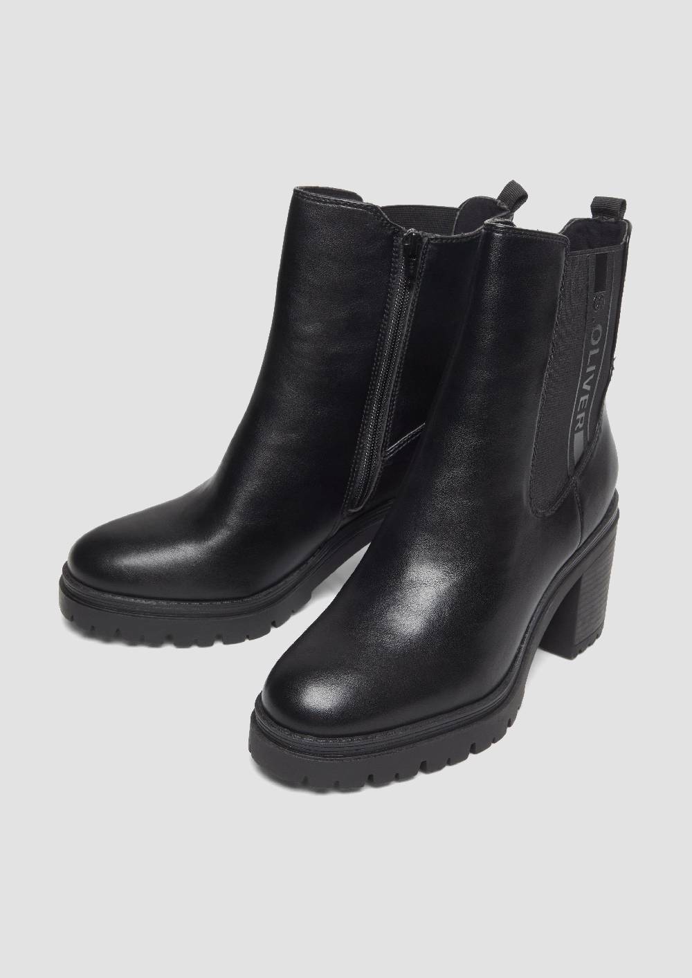 S.Oliver Chelsea Stiefel Mit Absatz