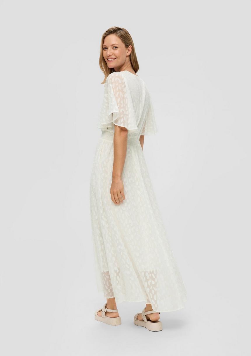 S.Oliver Chiffonkleid Mit All-over-Print