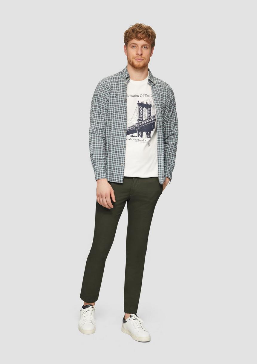S.Oliver Chino Im Slim Fit Aus Baumwollstretch
