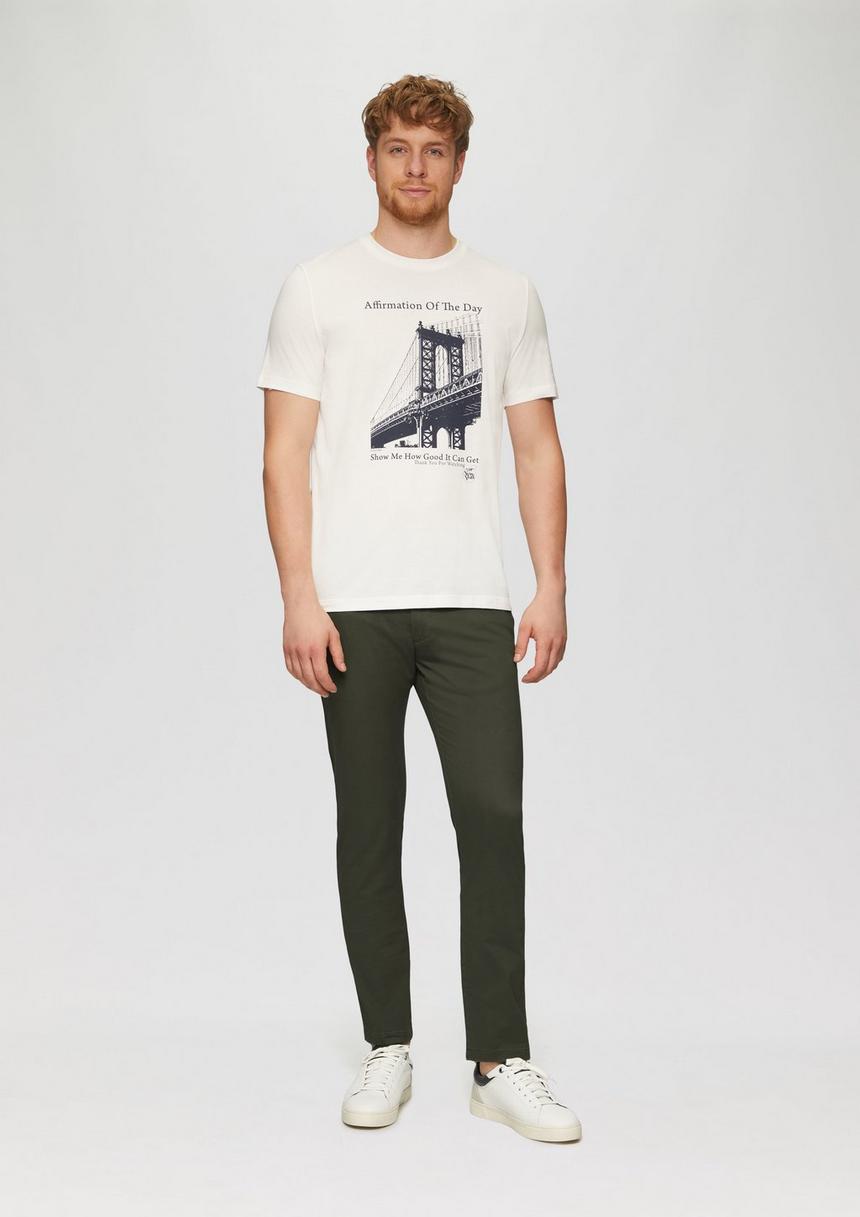 S.Oliver Chino im Slim Fit aus Baumwollstretch