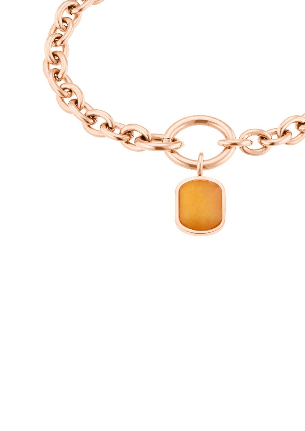 S.Oliver Chunky Armband Mit Anhänger