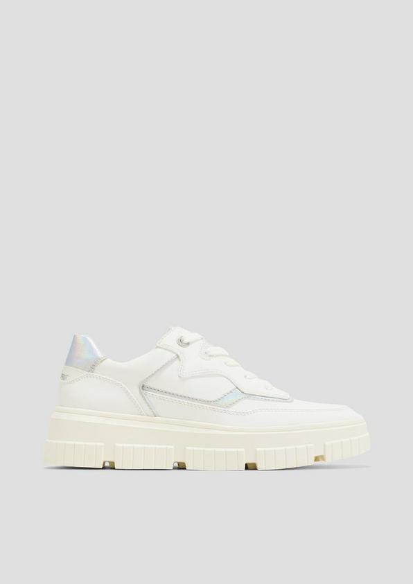S.Oliver Chunky Sneaker mit holographischem Detail