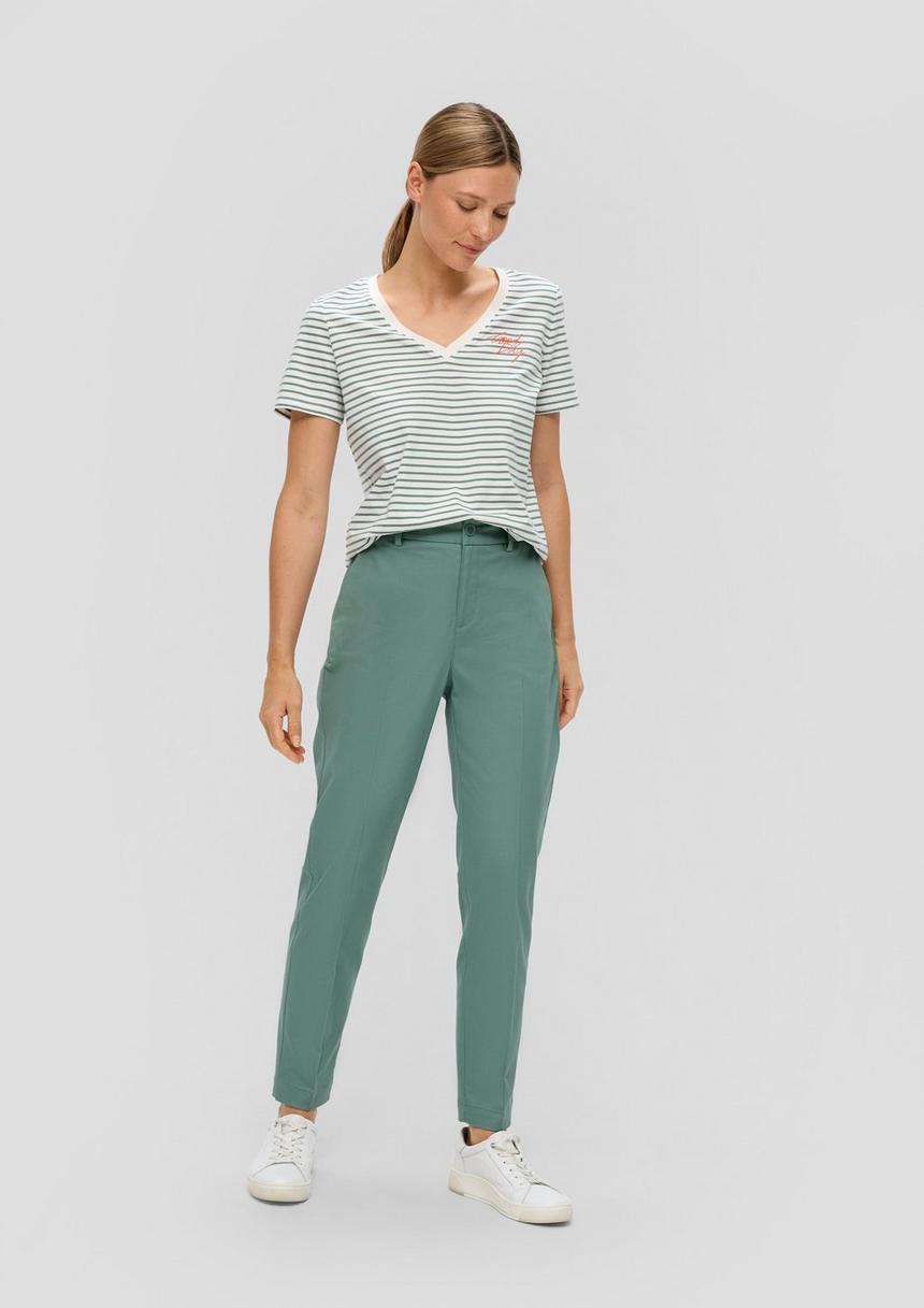 S.Oliver Cigarette: Pants Mit Tapered Leg