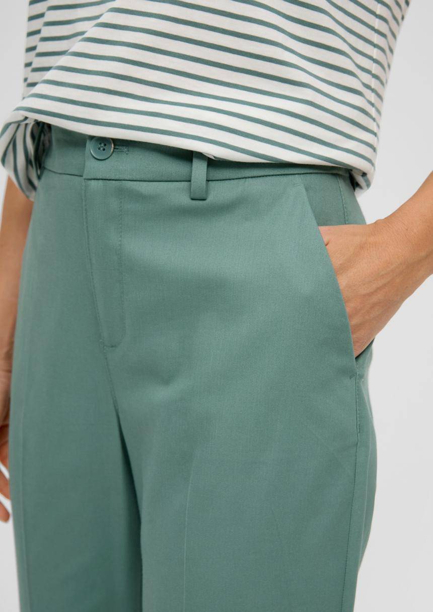 S.Oliver Cigarette: Pants Mit Tapered Leg