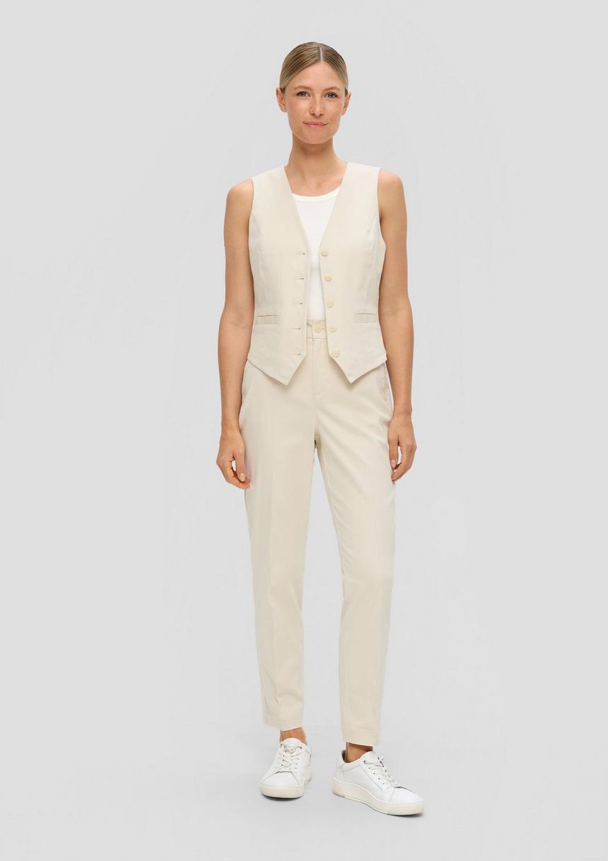 S.Oliver Cigarette: Pants mit Tapered Leg