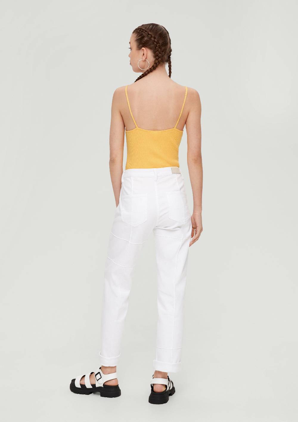 S.Oliver Crop Top Aus Viskosemix