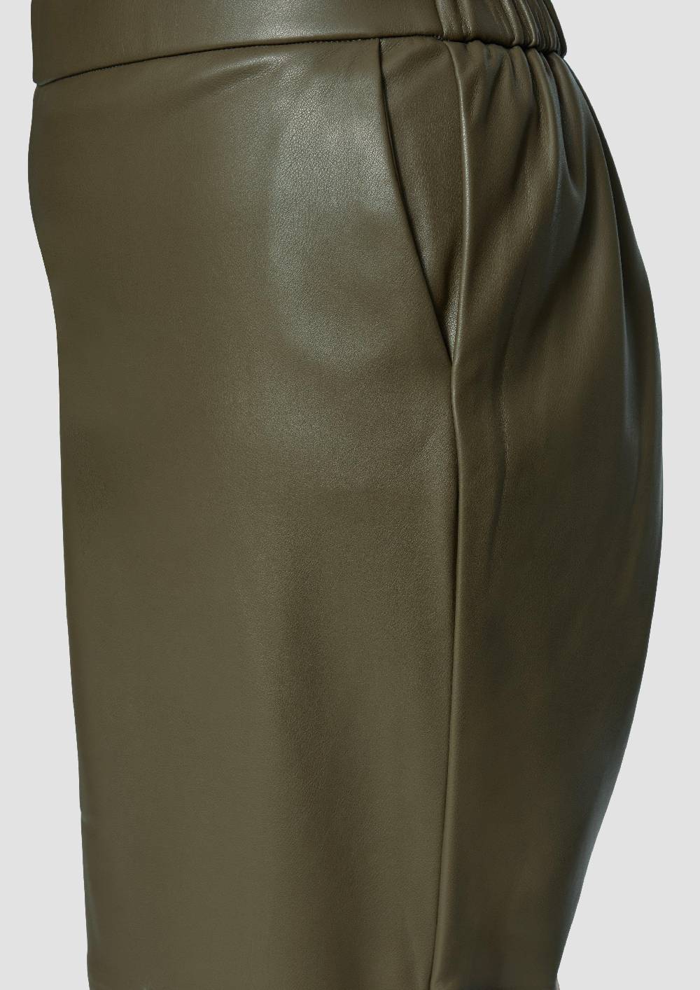 S.Oliver Culotte Aus Lederimitat Mit Nahtdetails