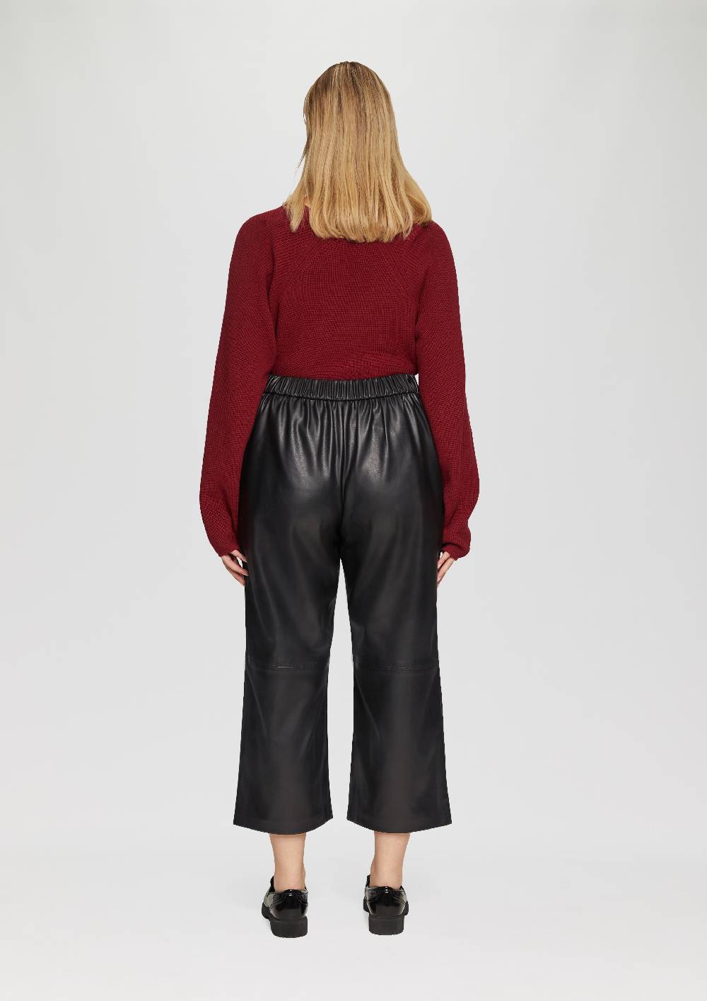 S.Oliver Culotte Aus Lederimitat Mit Nahtdetails
