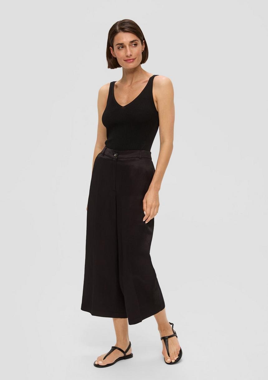 S.Oliver Culotte Mit Wide Leg