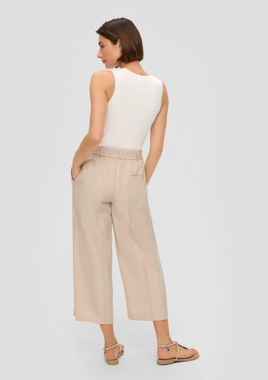S.Oliver Culotte Mit Wide Leg