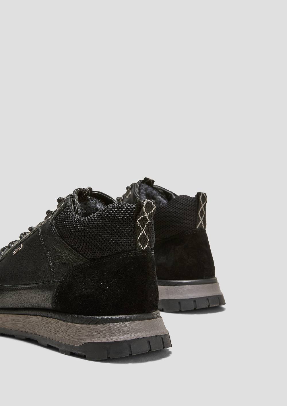 S.Oliver Echtleder-Stiefel In Sneaker-Optik