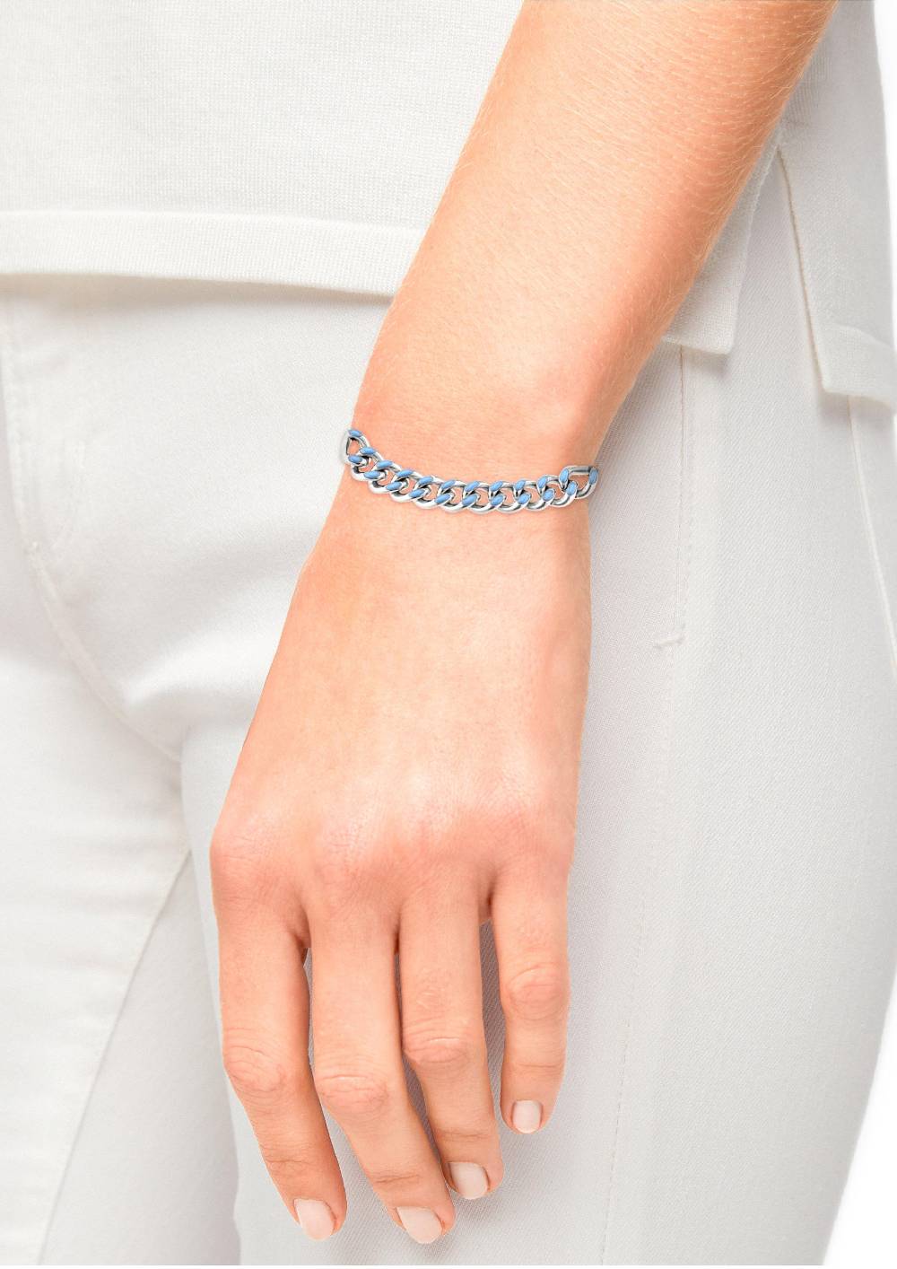 S.Oliver Edelstahl-Armband In Bicolor-Optik