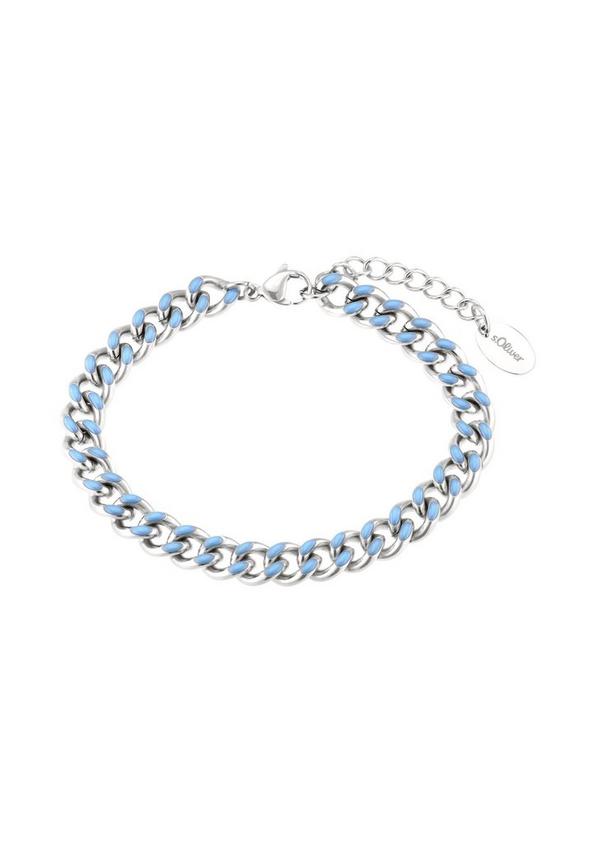 S.Oliver Edelstahl-Armband in Bicolor-Optik
