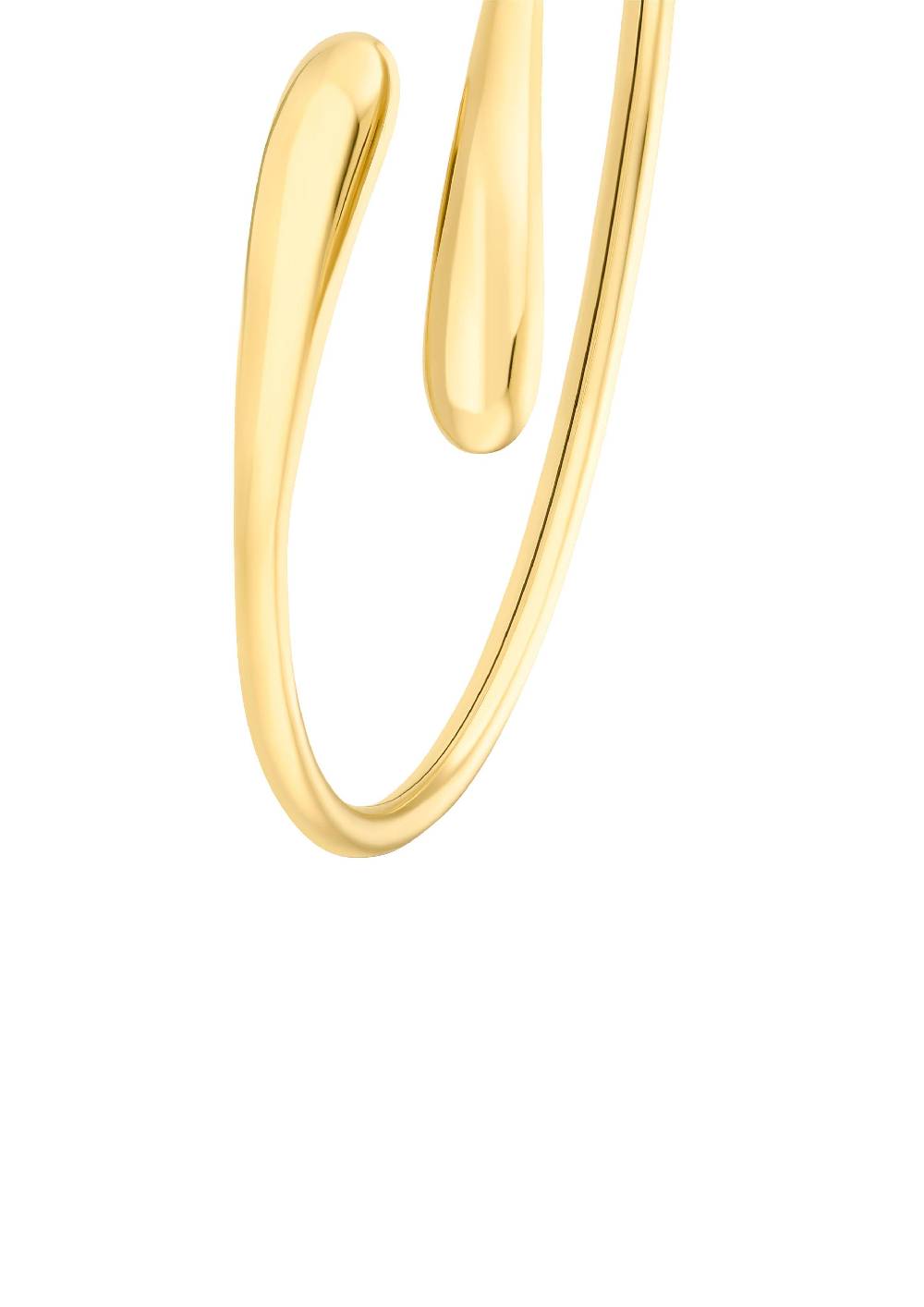 S.Oliver Edelstahlarmreif In Waterdrop-Optik