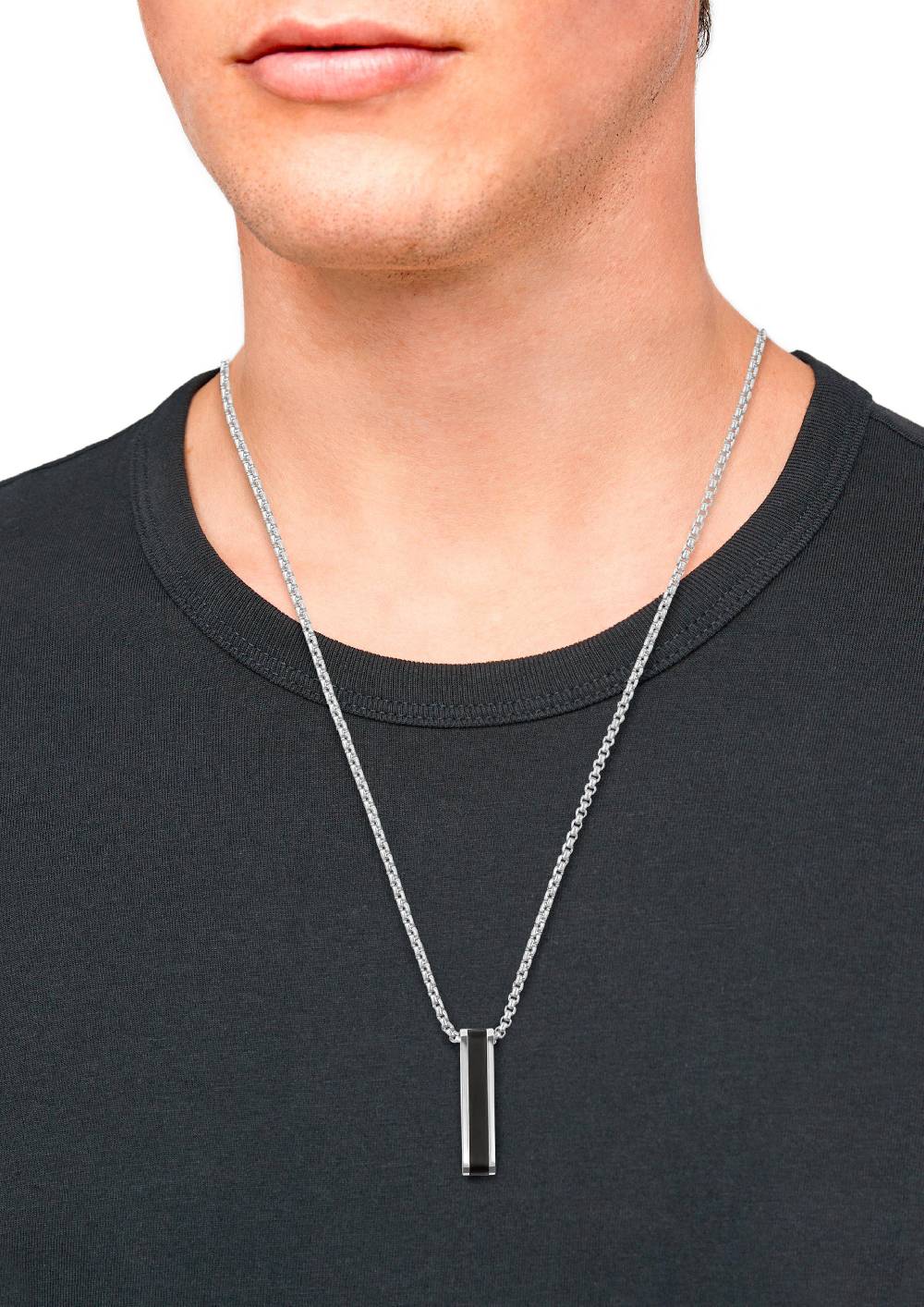 S.Oliver Edelstahlkette Mit Anhänger