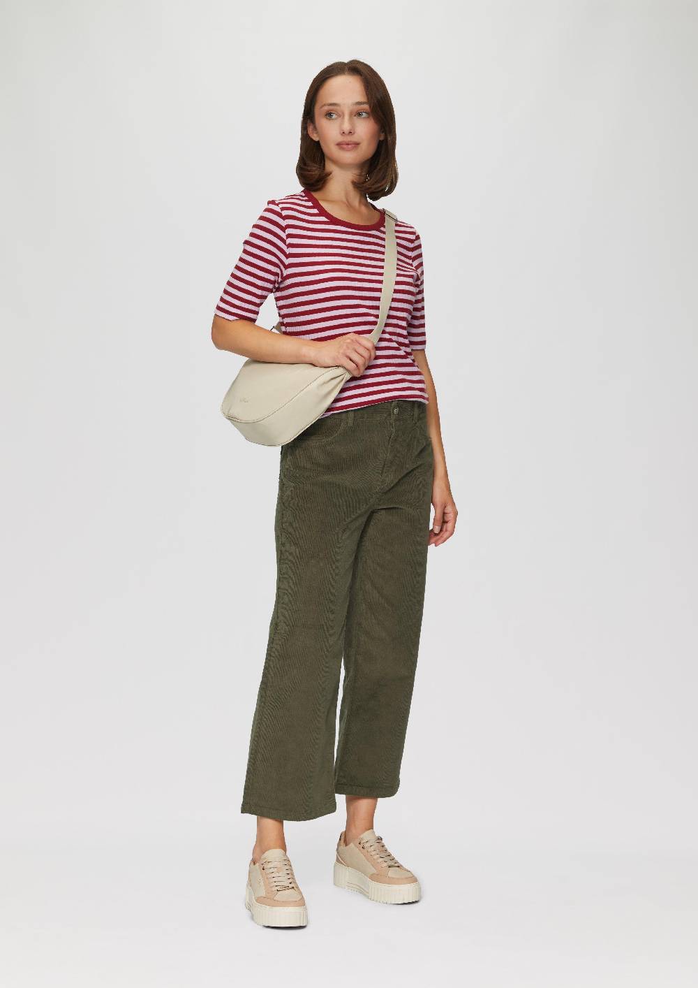 S.Oliver Elastische Culotte Aus Cord