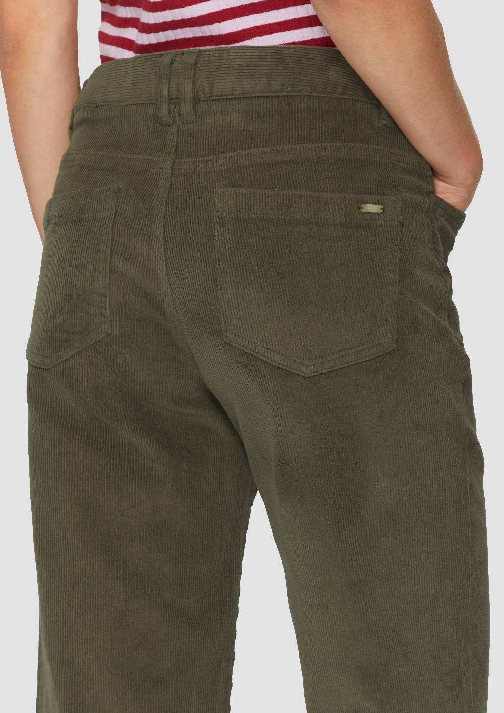 S.Oliver Elastische Culotte Aus Cord