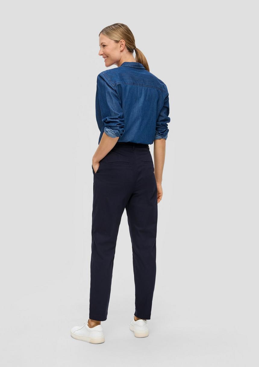 S.Oliver Elastische Hose Mit Tapered Leg