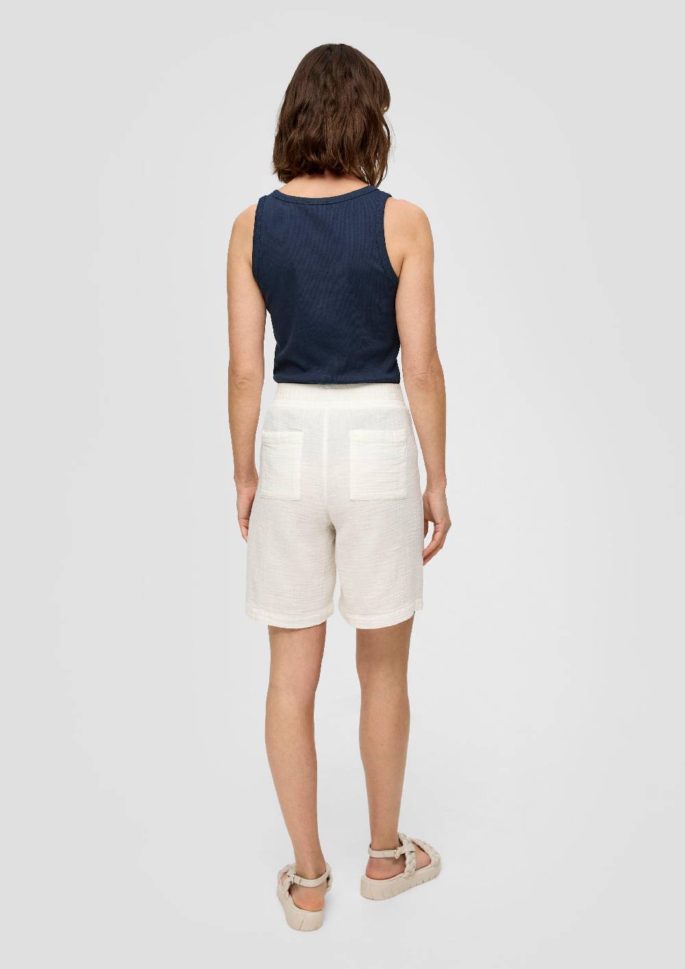 S.Oliver Elastisches Tanktop Im Slim Fit