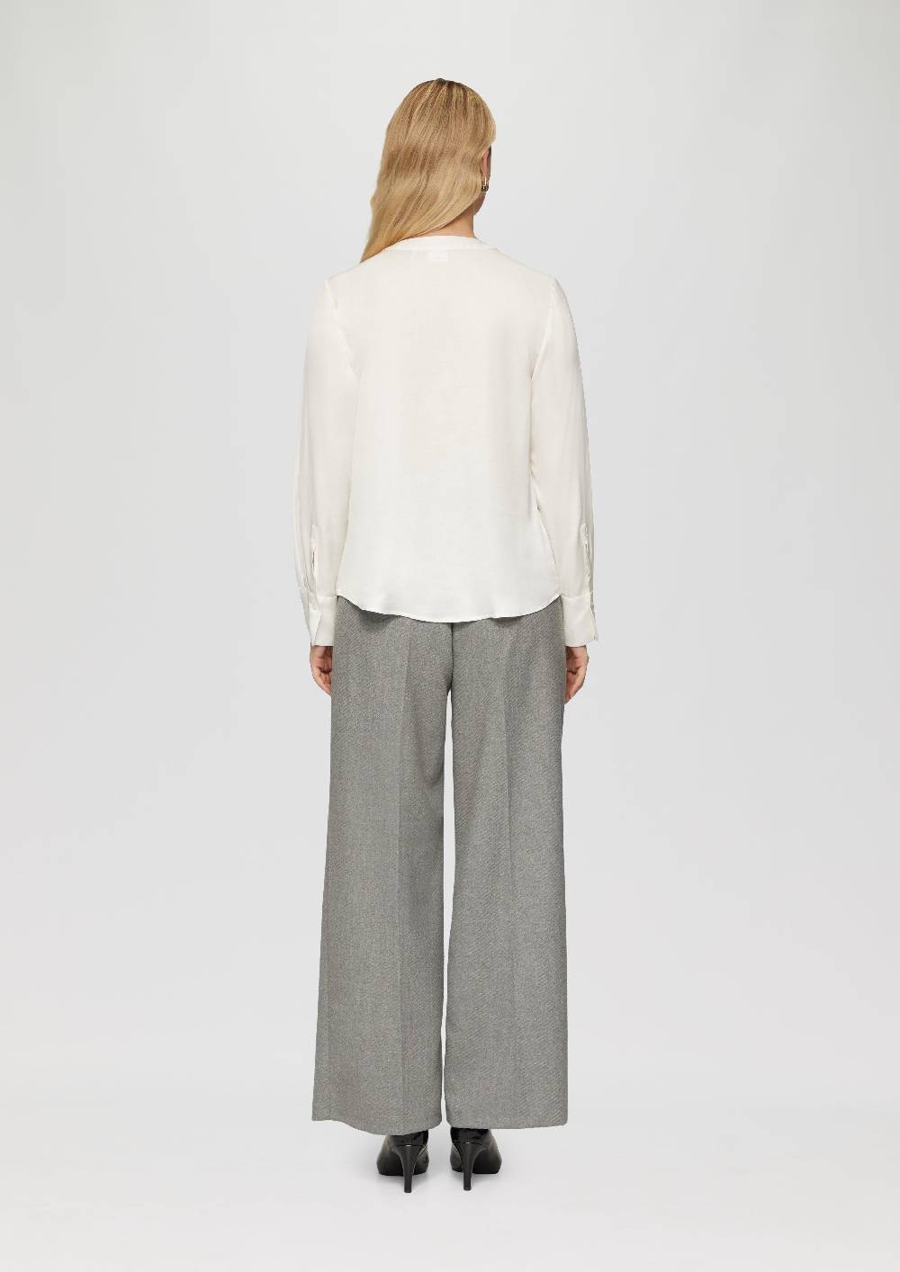 S.Oliver Elegante Bluse Mit Verdeckter Knopfleiste