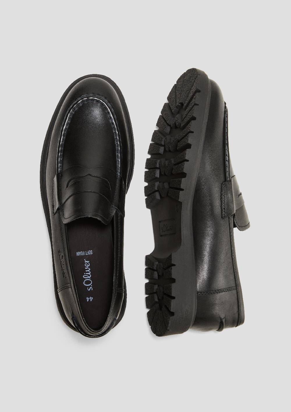 S.Oliver Elegante Loafer Aus Echtleder