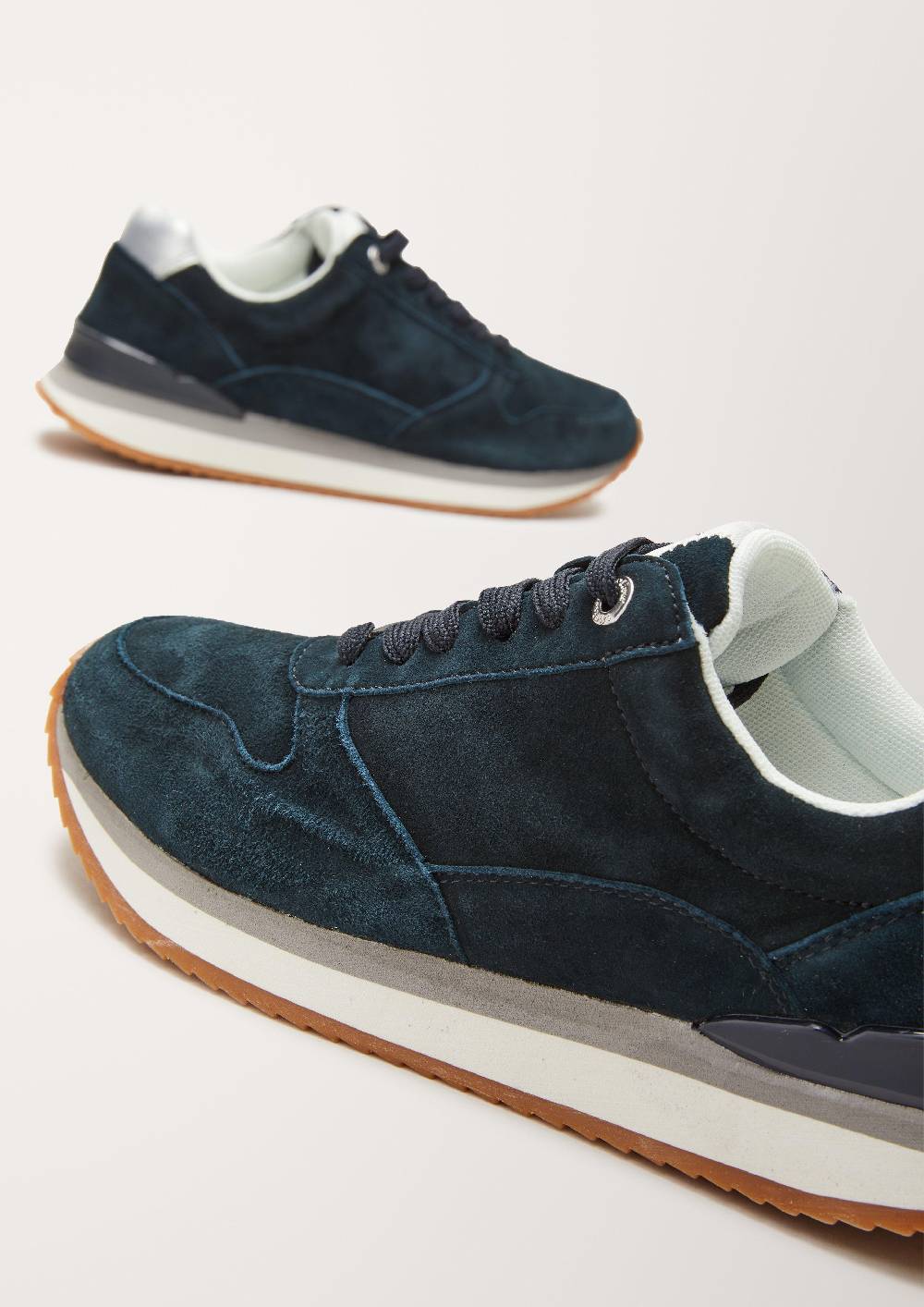 S.Oliver Fabric-Mix-Sneaker Mit Leder