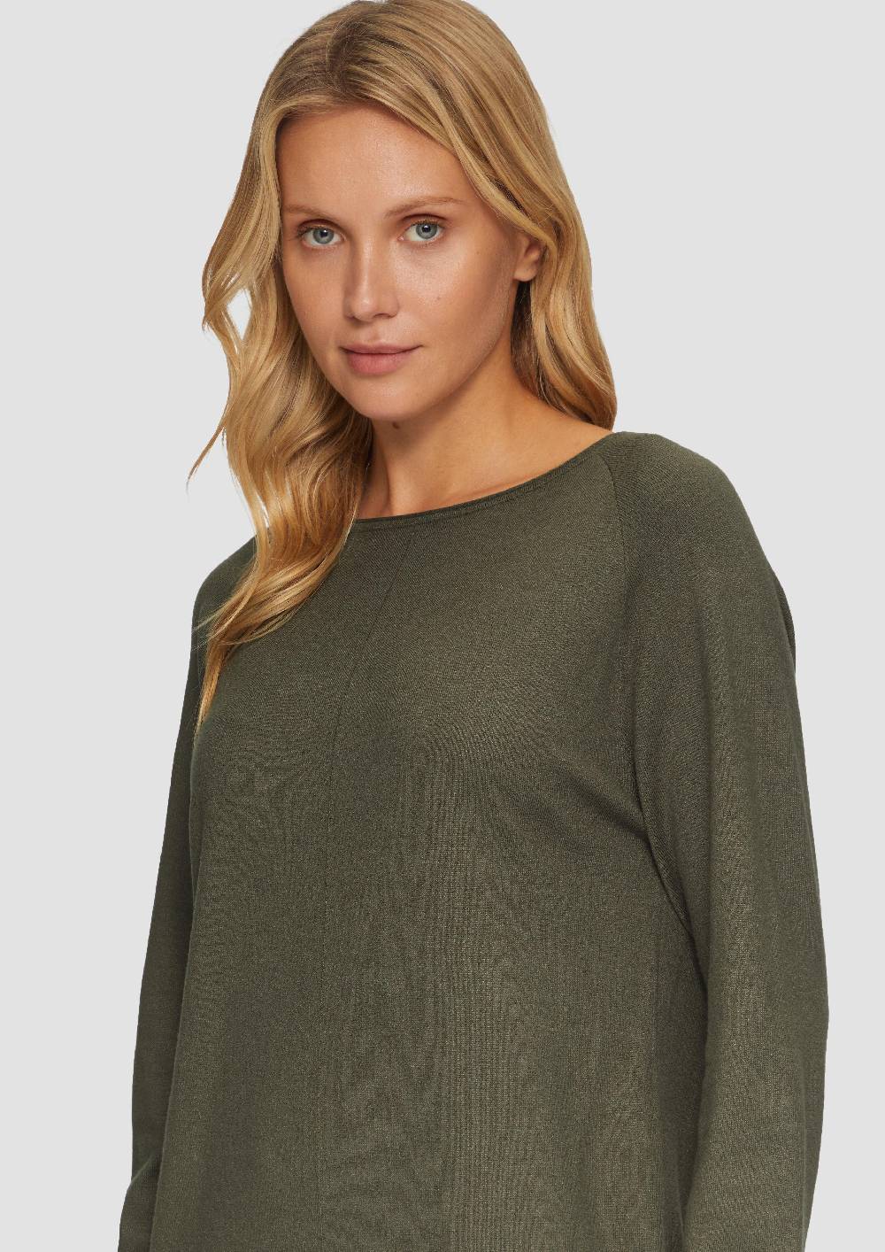 S.Oliver Feinstrickkleid Mit U-Boot-Ausschnitt