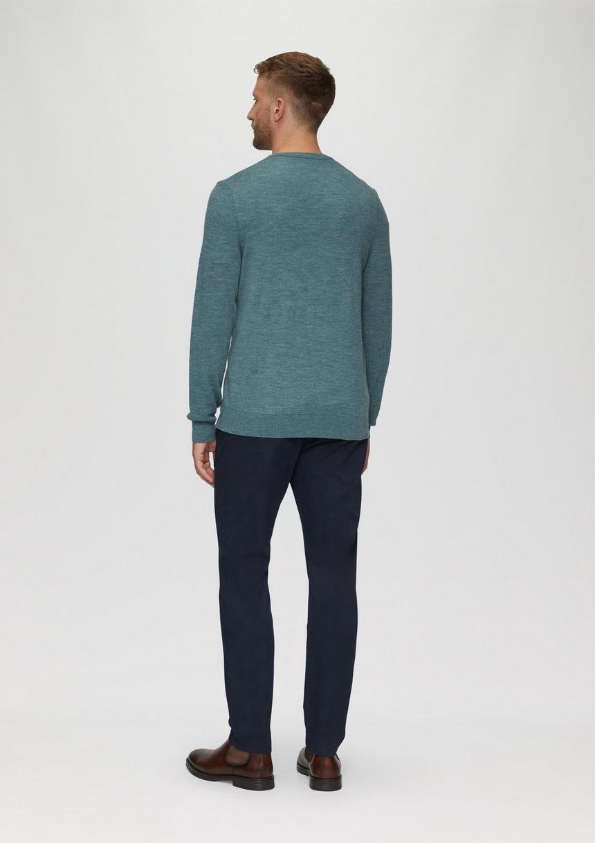 S.Oliver Feinstrickpullover Aus Reiner Merinowolle