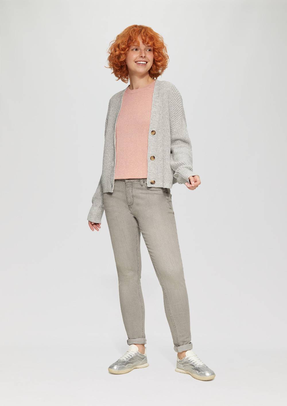 S.Oliver Feinstrickpullover In Glitzeroptik