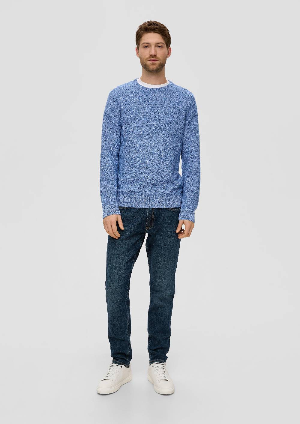 S.Oliver Feinstrickpullover Mit Crew Neck