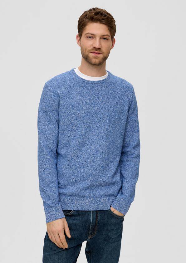S.Oliver Feinstrickpullover mit Crew Neck