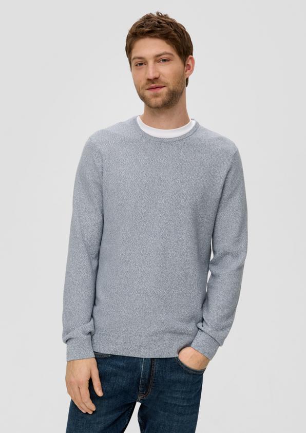 S.Oliver Feinstrickpullover mit Crew Neck