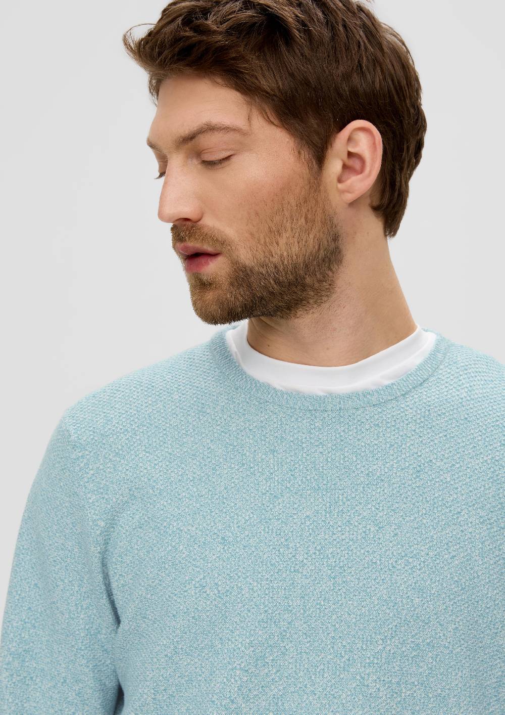 S.Oliver Feinstrickpullover Mit Crew Neck