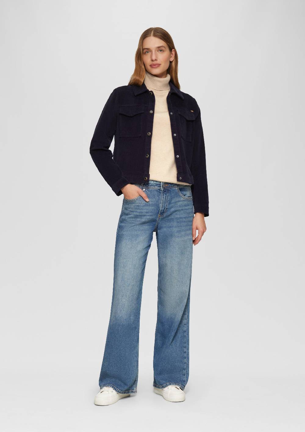 S.Oliver Feinstrickpullover Mit Rollkragen