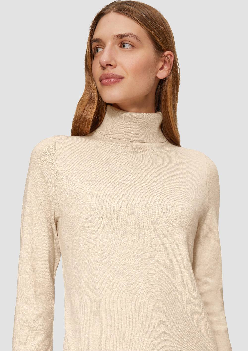 S.Oliver Feinstrickpullover Mit Rollkragen