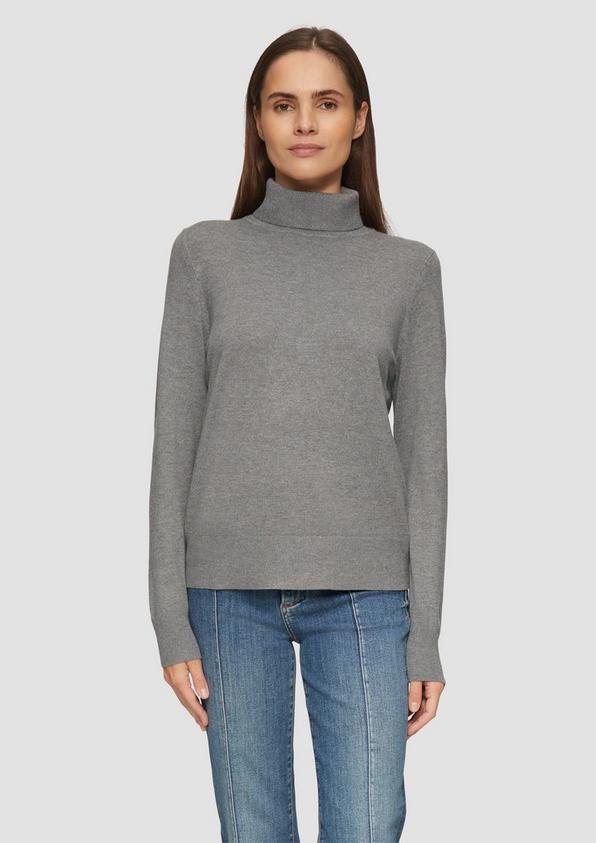 S.Oliver Feinstrickpullover mit Rollkragen