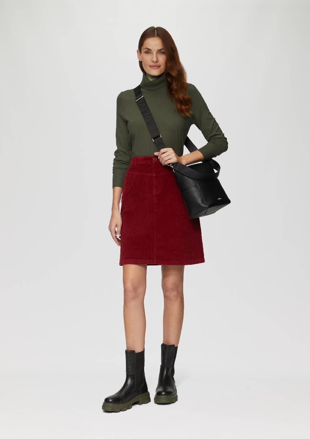 S.Oliver Feinstrickpullover Mit Rollkragen