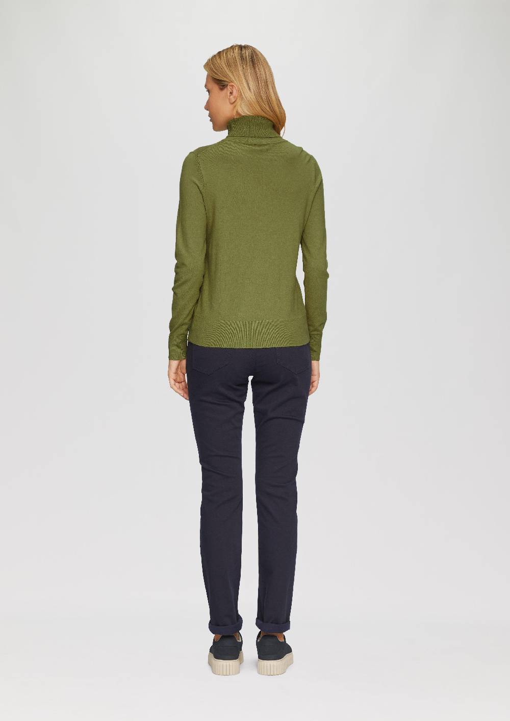 S.Oliver Feinstrickpullover Mit Rollkragen