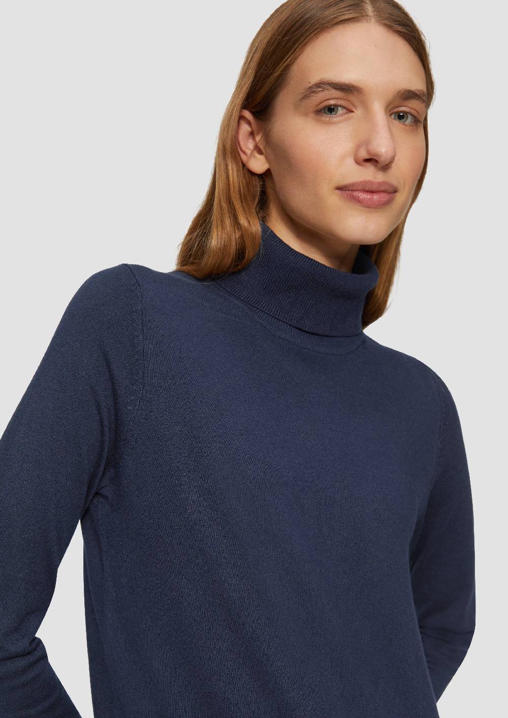 S.Oliver Feinstrickpullover Mit Rollkragen