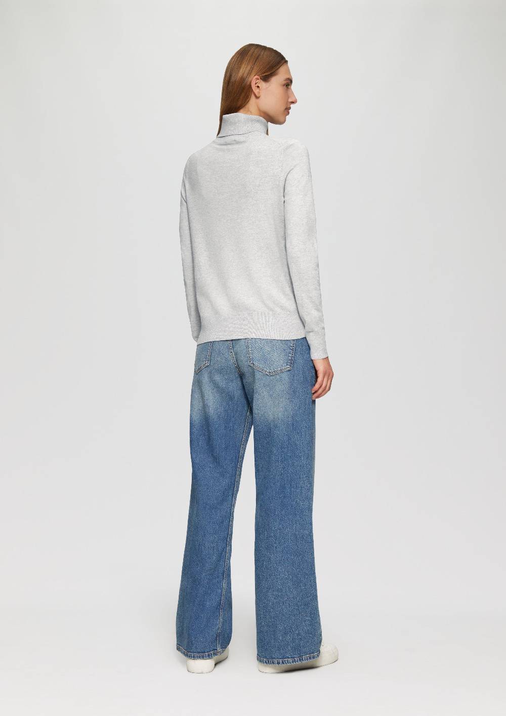 S.Oliver Feinstrickpullover Mit Rollkragen