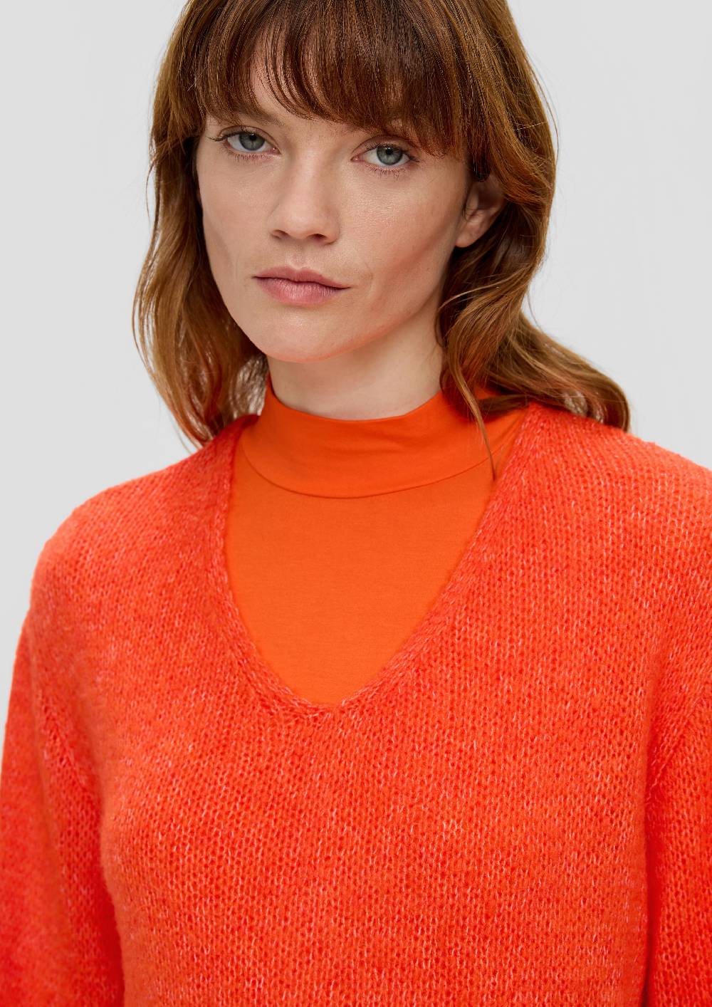 S.Oliver Flauschiger Strickpullover
