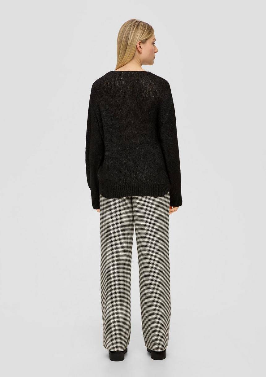 S.Oliver Flauschiger Strickpullover