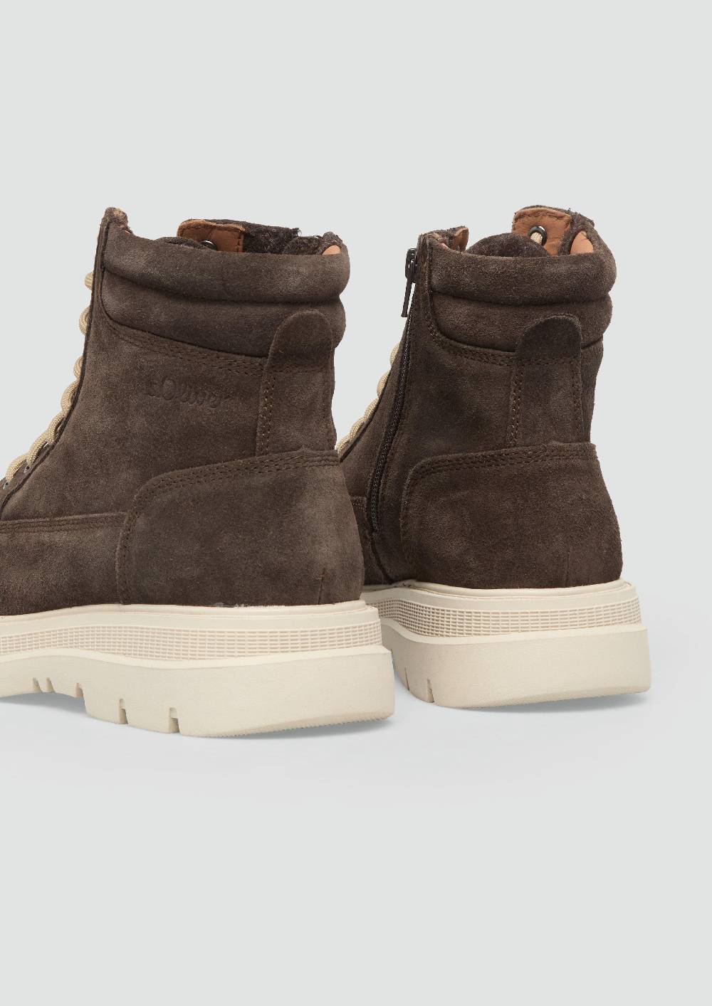 S.Oliver Gefütterte Boots Aus Leder