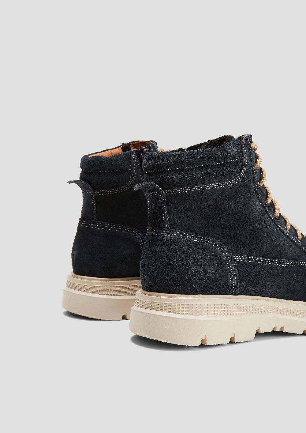 S.Oliver Gefütterte Boots Aus Leder