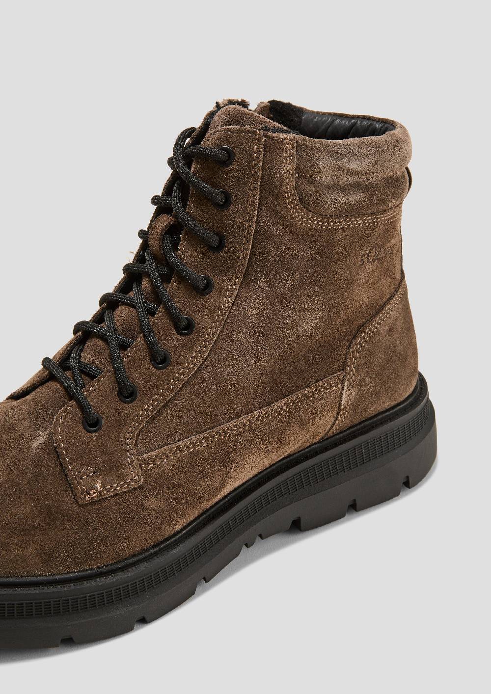 S.Oliver Gefütterte Boots Aus Leder