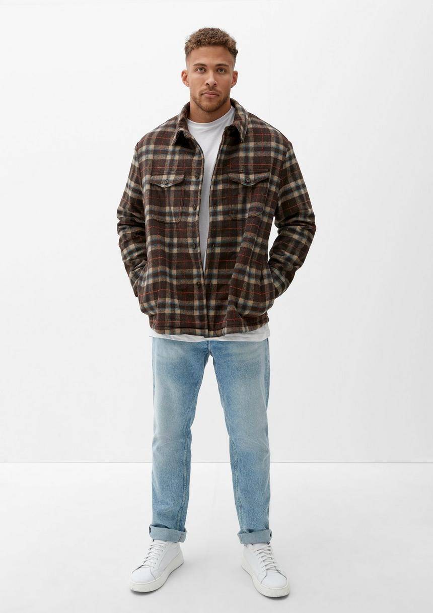 S.Oliver Gefütterte Hemdjacke