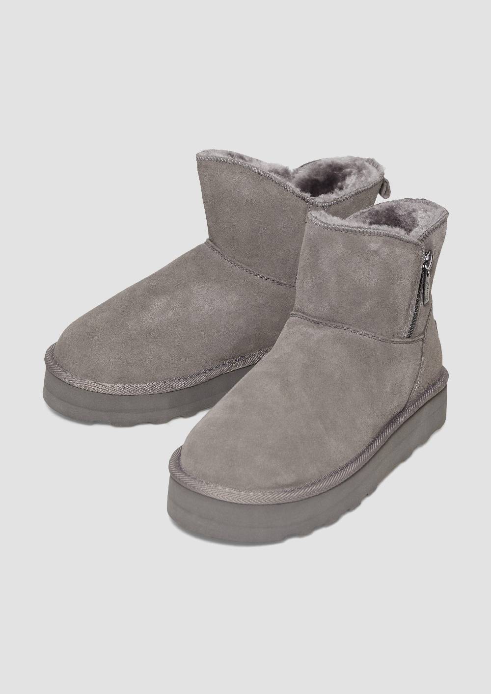 S.Oliver Gefütterte Stiefel Aus Rindsleder